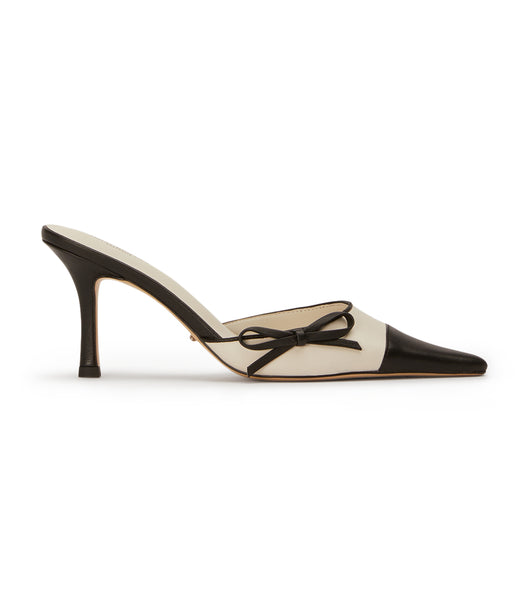Beige / Black Tony Bianco Shirley Bone/Black 8cm Court Shoes | GZAEC56784