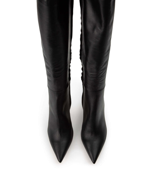 Black Tony Bianco Apollo Black Venice 10.5cm Heeled Boots | EZAHC95547