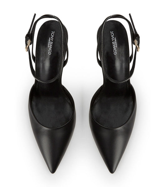 Black Tony Bianco Avalon Black Como 10.5cm Court Shoes | GZAUC82726