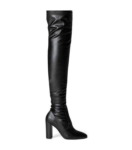 Black Tony Bianco Bloom Black Venezia 9.5cm Heeled Boots | FZAUI40599
