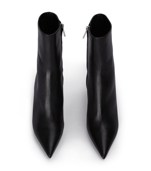Black Tony Bianco Dasha Black Como 9.5cm Heeled Boots | ZZANQ85602