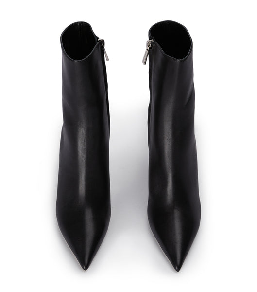 Black Tony Bianco Dasha Black Como/Clear 9.5cm Ankle Boots | DZAKV68165
