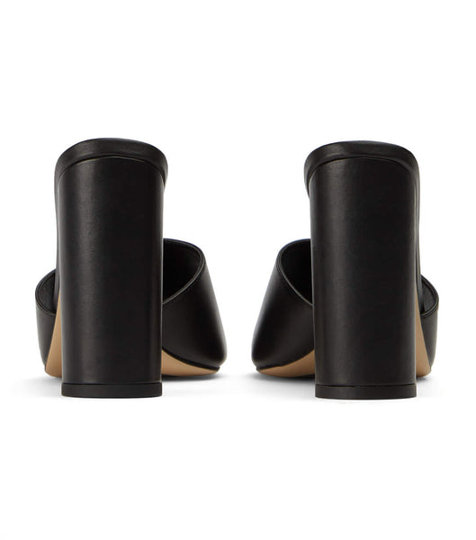 Black Tony Bianco Farani Black Como 10.5cm Block Heels | ZAIIZ38112