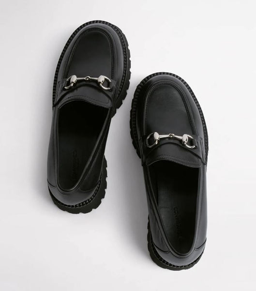 Black Tony Bianco Greer Black Como 4cm Loafers | XZAGW58240