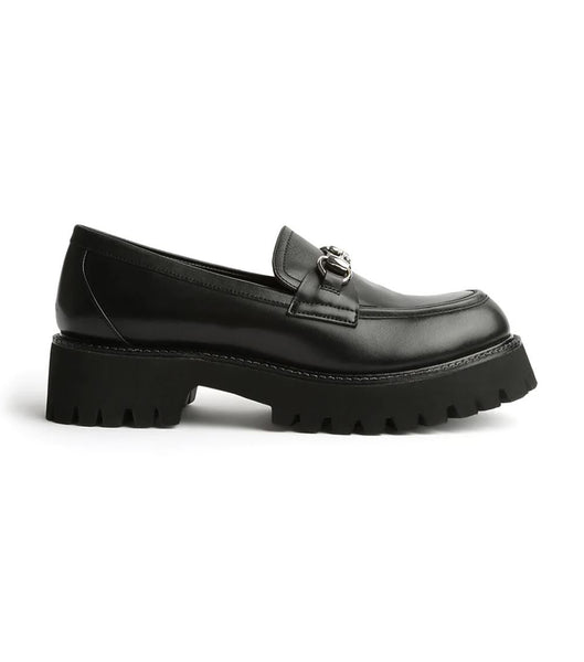 Black Tony Bianco Greer Black Como 4cm Loafers | XZAGW58240