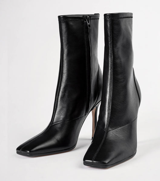 Black Tony Bianco Halsey Black Como 10.5cm Ankle Boots | MZAFT78812