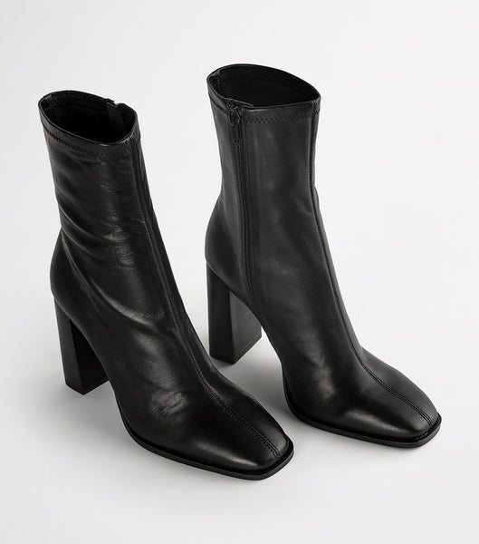 Black Tony Bianco Ines Black Como 10cm Ankle Boots | ZADFL21687