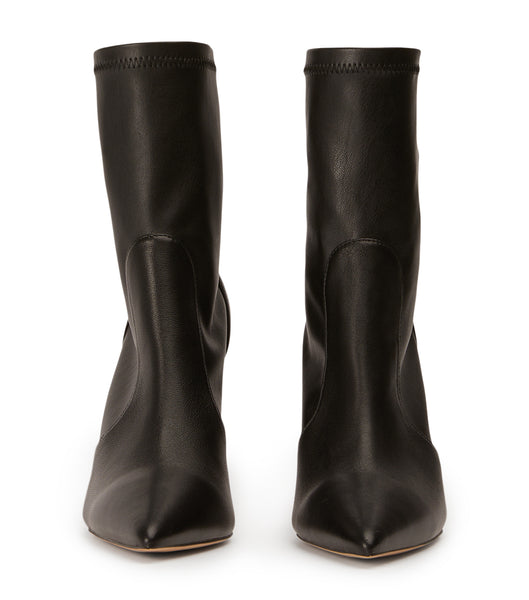 Black Tony Bianco Kartia Black Nappa/Black Venezia 9.5cm Heeled Boots | SZANY13495