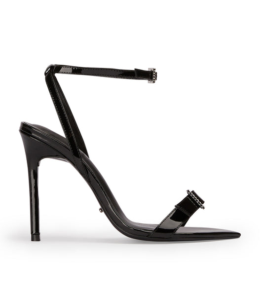 Black Tony Bianco Mopsy Black Patent 10.5cm Stiletto Heels | PZAER12640
