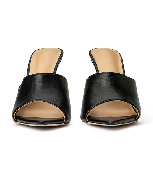 Black Tony Bianco Mylo Black Nappa 10.5cm Stiletto Heels | ZAZPD97551