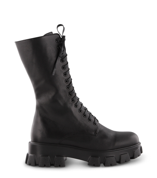 Black Tony Bianco Seattle Black Como 5cm Knee High Boots | ZANZX47670