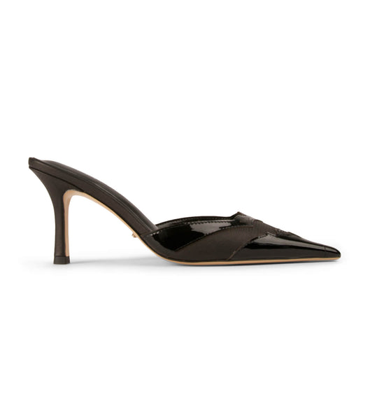 Black Tony Bianco Shuga Black/Black Patent 8cm Low Heels | SZANY53840