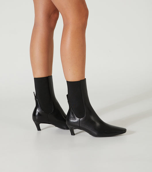 Black Tony Bianco Verona Black Como 5cm Ankle Boots | XZAGW77971
