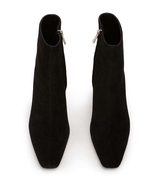 Black Tony Bianco Vicci Black Suede 5cm Ankle Boots | TZAWZ79278