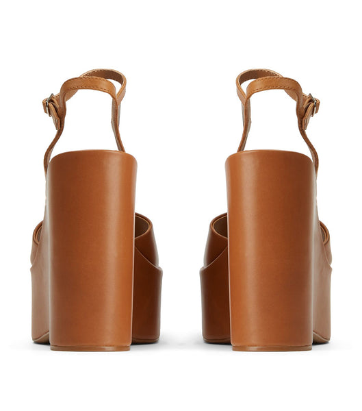 Brown Tony Bianco Vanity Tan Como 13cm Wedges | ZZANQ16791