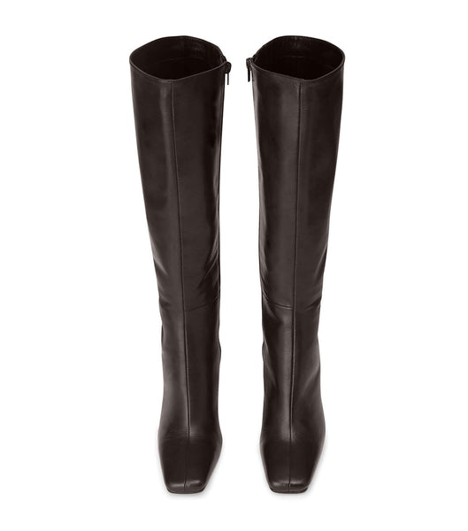 Chocolate Tony Bianco Havana Chocolate Nappa 10.5cm Mid Calf Boots | EZAHC78054