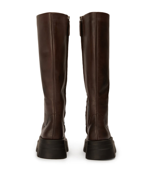 Chocolate Tony Bianco Rage Choc Como 5.5cm Combat Boots | MZAFT81925