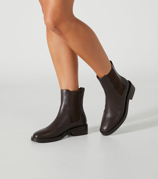 Chocolate Tony Bianco Tango Choc Como 4cm Ankle Boots | MZAHR16303