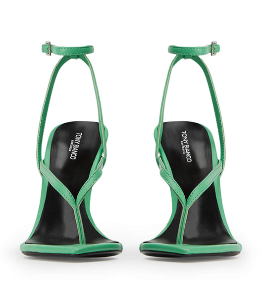 Green Tony Bianco Melina Acid Green 10.5cm Stiletto Heels | SZANY68114