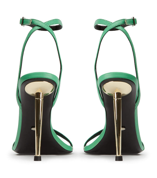 Green Tony Bianco Myra Acid Green 10.5cm Bridal Heels | BZASD77250