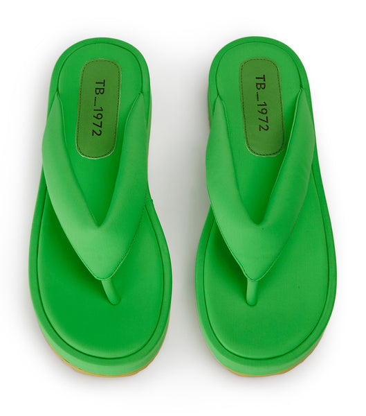 Green Tony Bianco Paris Neon 3.5cm Sandals | LZATR68692