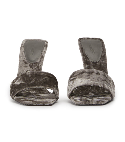 Grey Tony Bianco Natalie Smoke Crush 10.5cm Stiletto Heels | EZAHC21393