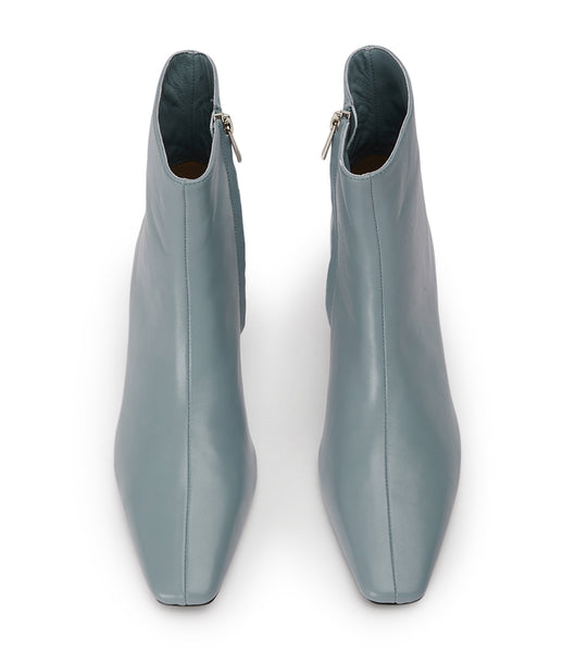Grey Tony Bianco Vicci Steel Nappa 5cm Ankle Boots | QZAWA17038