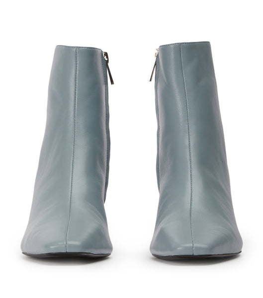 Grey Tony Bianco Vicci Steel Nappa 5cm Ankle Boots | QZAWA17038