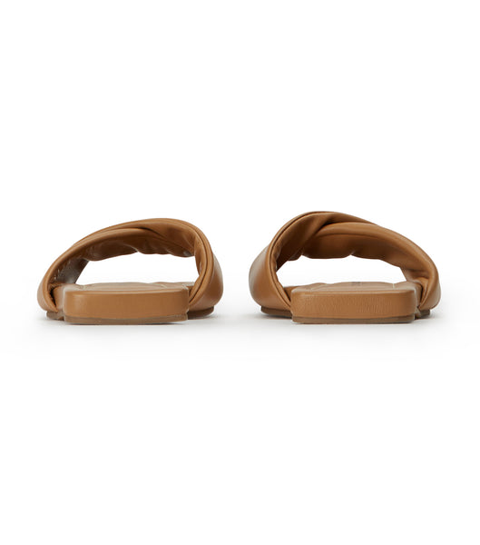 Orange Tony Bianco Echo Honey Nappa 1.5cm Sandals | ZZANQ18199