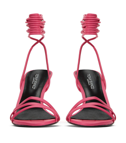 Pink Tony Bianco Hailee Acid Pink 8.5cm Low Heels | LZATR32954