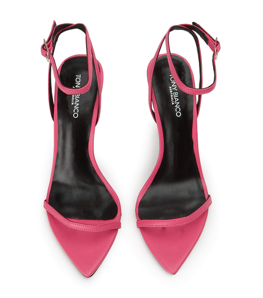 Pink Tony Bianco Myra Acid Pink 10.5cm Bling Heels | ZZANQ98561