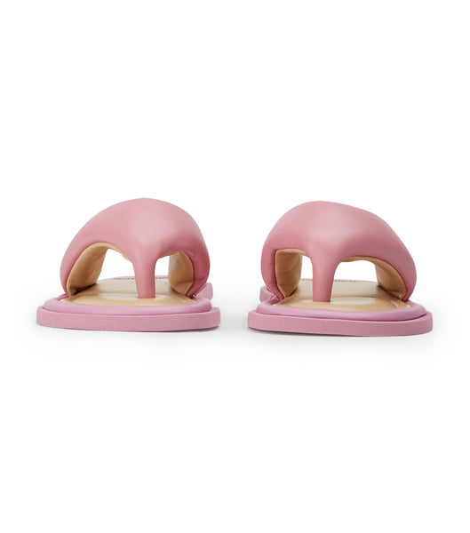 Pink Tony Bianco Nikki Musk Nappa Slides | UZAND94744