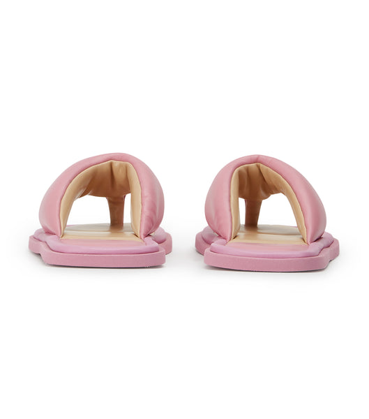 Pink Tony Bianco Nikki Musk Nappa Slides | UZAND94744