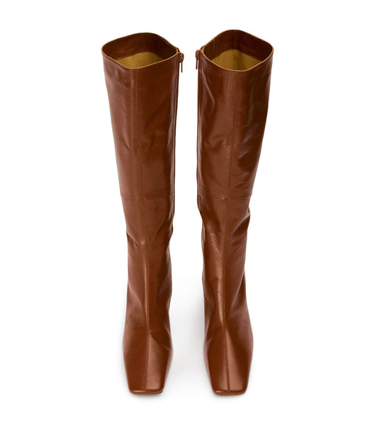 Red Tony Bianco Fantasy Rust Venice 8cm Knee High Boots | ZAJKU55890
