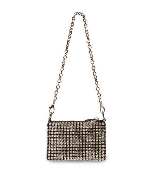 Silver Tony Bianco Arabelle Clear Crystal Mini Handbags Accessories | ZAQAV24991