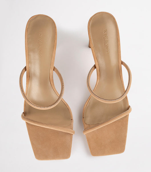 Skin Color Tony Bianco Concord Skin Phoenix 8.5cm Strappy Heels | ZADFL19836