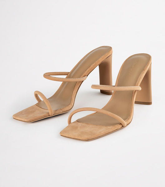 Skin Color Tony Bianco Concord Skin Phoenix 8.5cm Strappy Heels | ZADFL19836