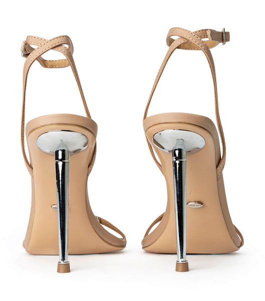 Skin Color Tony Bianco Myra Skin Nappa 10.5cm Event Heels | ZAZPD43190