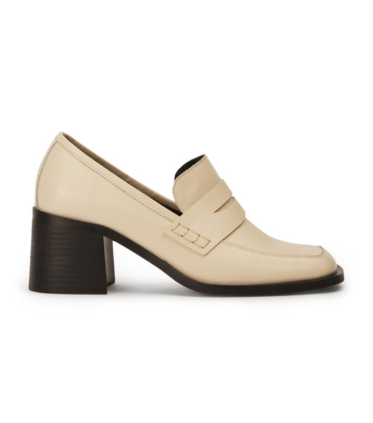 White Tony Bianco Lomax Ecru Venice 6.5cm Loafers | TZAWZ90502