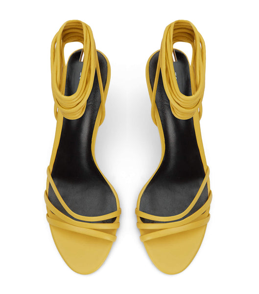 Yellow Tony Bianco Hailee Desert Nappa 8.5cm Low Heels | BZASD29761