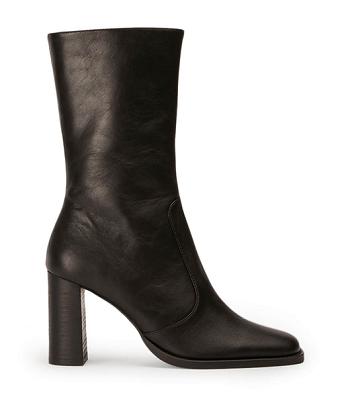 Black Tony Bianco Atlanta Black Venice 8.5cm Ankle Boots | ZAZPD52221