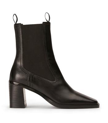 Black Tony Bianco Diego Black Como 7.5cm Ankle Boots | MZAFT95372
