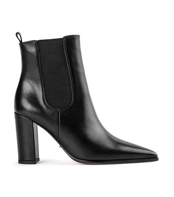 Black Tony Bianco Easton Black Como 8.5cm Heeled Boots | GZAEC82845