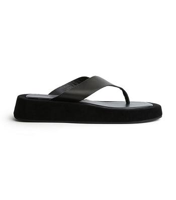 Black Tony Bianco Ives Black Como 3.5cm Sandals | ZADFL18051