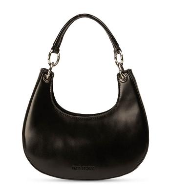Black Tony Bianco Talia Black Hi Shine Mini Handbags Accessories | ZAJVR57279
