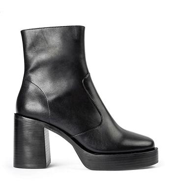 Black Tony Bianco Thunder Black Como 9cm Ankle Boots | PZAQX27283