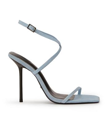 Blue Tony Bianco Naxos Sky Suede 10.5cm Event Heels | ZAEGJ69494