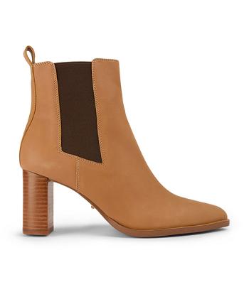 Brown Tony Bianco Piston Caramel Diesel/Choc Wax 7.5cm Ankle Boots | GZAEC66693