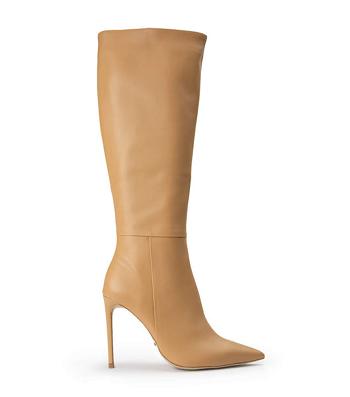 Orange Tony Bianco Apollo Honey Nappa 10.5cm Knee High Boots | AZADF47916