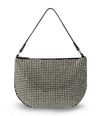 Silver Tony Bianco Mccoy Clear Crystal Mini Handbags Accessories | EZAHC26112